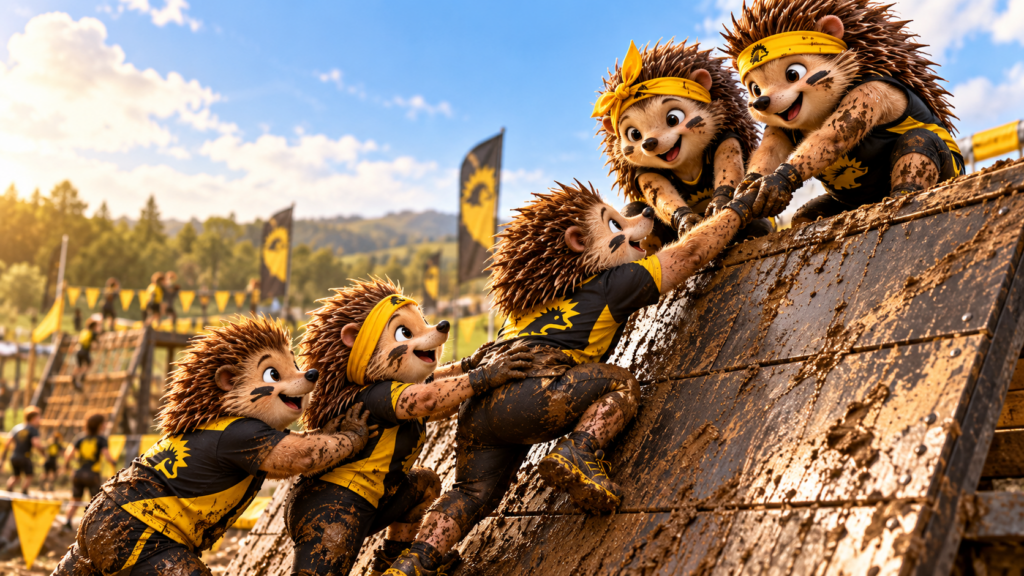 Introducing Prickle Crew: Because Mud Is Better With Mates 🦔💛